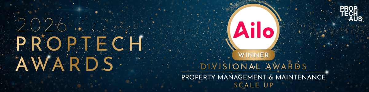 Ailo - 2026 PropTech Awards winner of the Property Management and Maintenance Scale Up divisional award